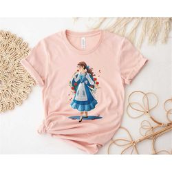 Disney Beauty And The Beast Characters Shirt, Magic Kingdom Tee, Disneyland Family Shirt, Belle Princess Shirt, Vintage