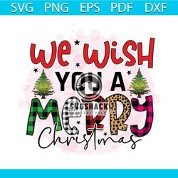 We Wish You A Merry Christmas Png, Christmas Png, Xmas Png, Christmas Tree Png