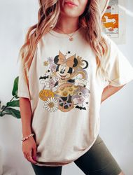 Retro Minnie Halloween Shirt, Cute Halloween Shirt, Disney Woman Shirt, Disney Halloween Shirt, Minn