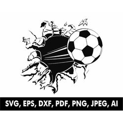 soccer ball svg, football svg, distressed soccer ball svg, grunge soccer ball svg, soccer ball clipart, soccer ball png