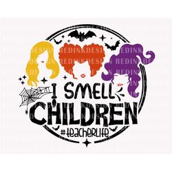 I Smell Children SVG, Halloween Svg, Halloween Png, Trick Or Treat Svg, Halloween Witch Svg, Spooky Svg, Halloween Shirt