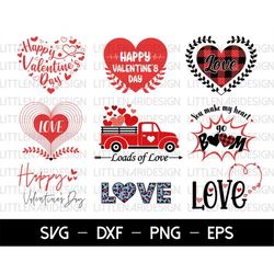 Valentine Bundle, Happy Valentine's Day svg, Valentine's Day svg, svg Files for Cricut, Heart svg, Valentines Day svg, V