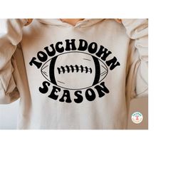 Touchdown Season SVG, PNG, Game Day SVG, Football Season Svg, Cricut Cut file, Football Shirt Svg,  Football Png for Sub