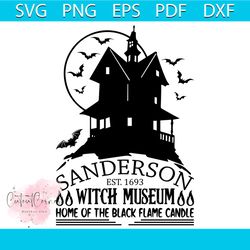 Sanderson Witch Museum Svg, Halloween Svg, Best Halloween Svg