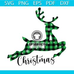 Reindeer Christmas Svg, Christmas Svg, Holly Svg, Sublimation Svg, Xmas Svg