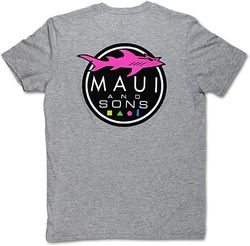 Maui & Sons Classic Shark Logo T-Shirt