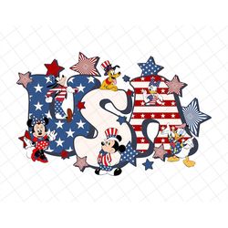 USA Png, Mouse America Png, Happy 4th Of July, Red White And Blue, Fourth Of July, American Freedom, Family Vacation 202