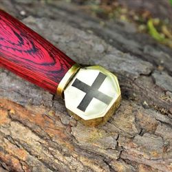 custom handmade damasc steel blade full sharp | hunting sword camping