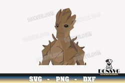 Groot Disney Infinity svg files for Cricut Silhouette Guardians of the Galaxy PNG Sublimation Superhero