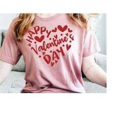 Valentine's Shirt SVG, PNG, Happy Valentine's Day Sign, XOXO Love Svg Design, Hearts Svg, Cricut Svg, Silhouette Svg, Sh