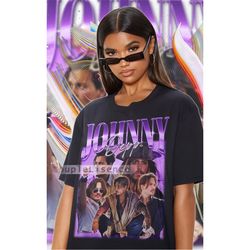 Actor Bootleg JOHNNY DEPP Vintage Shirt | Johnny Depp Homage Retro | Johnny Depp Tees | Johnny Depp 90s Sweater | Actor