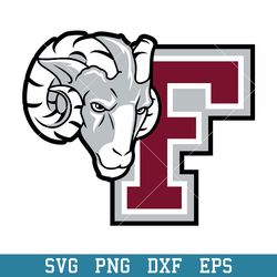 Fordham Rams Logo Svg, Fordham Rams Svg, NCAA Svg, Png Dxf Eps Digital File