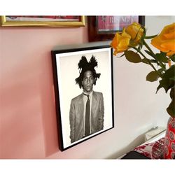 Jean Michel Basquiat Vintage SAMO Wall Art Poster, No Framed , Gift