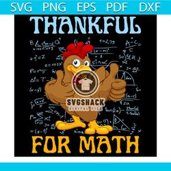 Thankful For Math Svg, Thanksgiving Svg, Thankful Svg, Math Svg, 1st Thanksgiving Svg