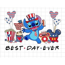 Best Day Ever Png, Drink And Food 4th Of July Png, American Flag, Fourth Of July, Family Vacation 2023, Independence Day
