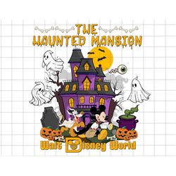 Happy Halloween Png, Boo Png, Trick Or Treat Png, Haunted House, Mouse And Friend Halloween, Spooky Season, Halloween Pu