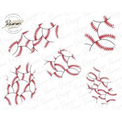 baseball sublimation patches png, baseball seam patches png, baseball sleeve design, 5 printable sublimation patches, sp