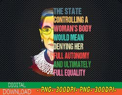 The State Controlling A Woman Body png, Digital Download