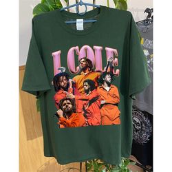 Vintage J Cole Shirt, Rapper Shirt, Bootleg Raptees 90s Shirt, J cole Graphic Tee, Unisex Shirt, J Cole Sweatshirt