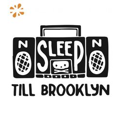 No Sleep Till Brooklyn Svg, Trending Svg, Radio Svg, No Sleep Svg, Brooklyn Svg, Vintage Radio Svg, Music Radio Svg, Rad