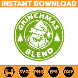 Grinch SVG, Grinch Christmas Svg, Grinch Face Svg, Grinch Hand Svg, Clipart Cricut Vector Cut File, Instant Download (24