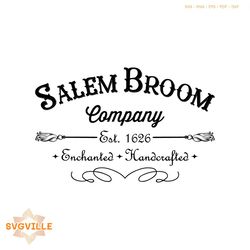 Salem Massachusetts SVG Salem Broom Company SVG File