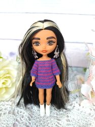 Barbie extra minis clothes - miniature doll clothes - mini doll dress