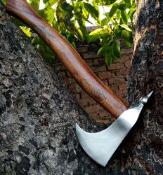 Handmade Viking axe, Viking Hatchet, Bearded axe, Norse God Odin Valknut, Forged Axe, Functional Wall decor, Decorative