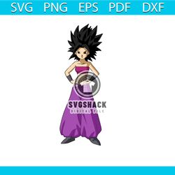 Caulifla PNG, Dragon Balls PNG, DTG Printing, Instant download, Tshirt Sublimation, Digital File Download, Transparent P