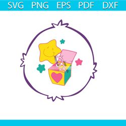 Friend Care bear file Png, Care Bears Belly Badges Digital Files, Care bears cute funny png, care bear png, Silhouette C