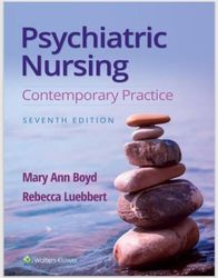 E-TEXTBOOK Psychiatric Nursing Contemporary Practice 7th Edition Mary Ann Boyd