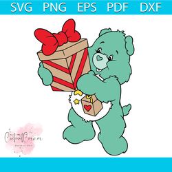 Gift bear png, Love a Lot Bear png, Bear Care png, Cute Bearpng, Bear png