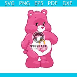 care bears bedtime bear png, pink bear png, care bear png, kids file png, care bear png,