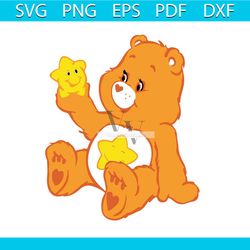 Share Bear png, Care Bear png, Bear Care png, Cute bear png, Bear png, Cute Bear png Cut file Cricut, Silhouette png