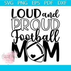 loud and proud football mom png, Sports Balls Bundle PNG Design,