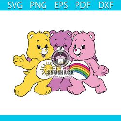care bears cute funny png, care bear png, funshine bear png, care bear png, bear family png