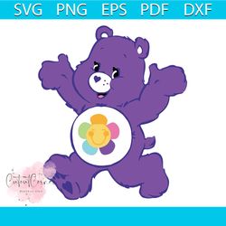 angry bear png, cheer care bear png digital download
