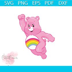 care bears png, cheer care bear png digital download, care bears cute funny png care bear, bears png, rainbow bear png,