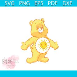 happy bear png, angry bear png, cheer care bear png digital download