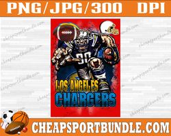 Los Angeles Chargers Tumbler Png, Los Angeles Chargers 20oz Tumbler png, Los Angeles Chargers Football Team Png
