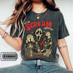 Horror Movie Shirt, Scream Vintage Shirt, Horror Scream Vintage Shirt, Horror Movie, Halloween Shirt, Retro Halloween Te