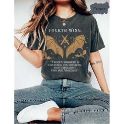 Fourth Wing Basgiath War comfort color vintage Shirt, Rebecca Yoros Tee, Basgiath War College Shirt, Dragon Rider Shirt,