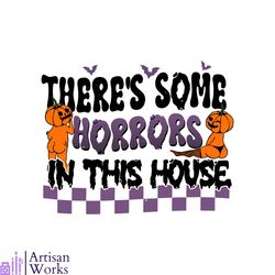 Funny Girl Pumpkin Horrors In This House SVG Digital File