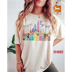 Comfort Colors Disney Princess Castle Shirt, Disney Castle Shirt, Princess Gift, Walt Disney World Shirt, Disneyland Shi