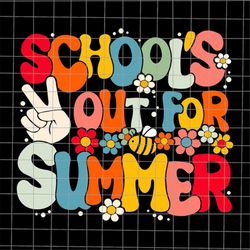 School's Out For Summer Svg, Last Day Of School Teacher Svg, Teacher Hello Summer Svg, Day Of School Svg, Techerlife Svg