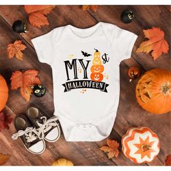 Halloween SVG for Baby, First Halloween svg, My 1st Halloween SVG file, Halloween, cut file, Iron on transfer, Baby Hall