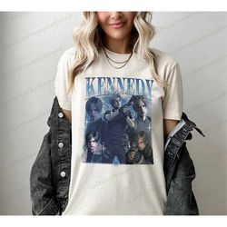Vintage Leon Shirts, Leon Residence Evil Shirts, Retro Horror Game Shirts, Kenedy Shirts, Re4 Tee
