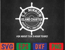 S.S. Minnow Tour Svg, Eps, Png, Dxf, Digital Download