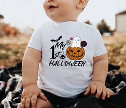 my first halloween shirt, babys first halloween on