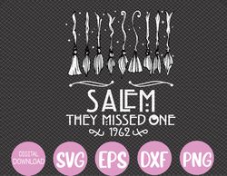Salem 1692 they missed one For Halloween Svg, Eps, Png, Dxf, Digital Download